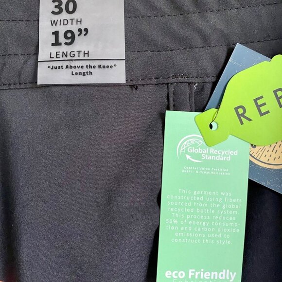 Sun Diego Board Shorts with Pockets Size 30 Eco Friendly NEW NWT - Picture 8 of 13